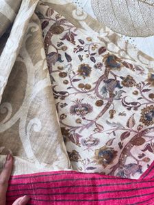 Floral Print Saree