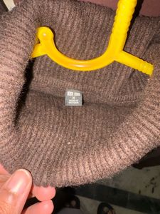 Dark Turtleneck Sweater