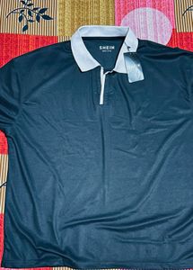 Men's Black Polo T-Shirt