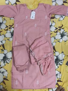 Charming Pink Kurta Set