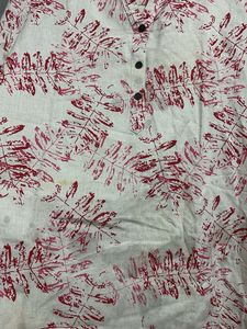 Floral Print short Kurta