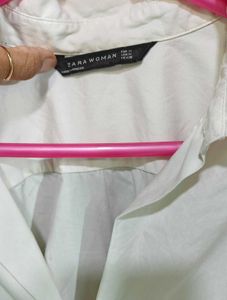 ZARA White cottonTop