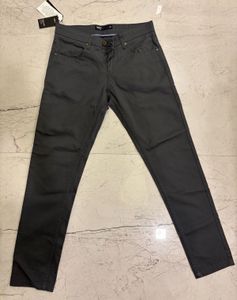 Men's Dark Grey Chinos