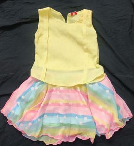 Beautiful Baby Skirt and Top For Babies 3-9 Months