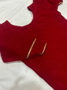 Red Ethnic kurta