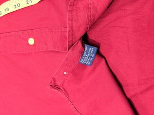 Ralph Lauren Red Button-Down Shirt