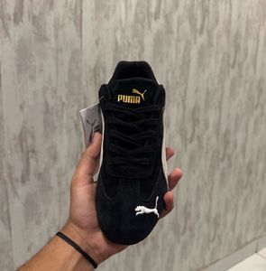 Puma Speedcat Black &amp; White Casual Shoes