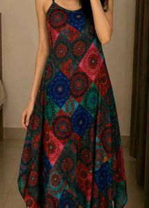 Bohemian Print Summer Dress