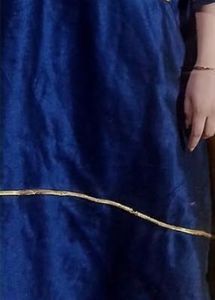 Elegant Navy Blue Kurta Set