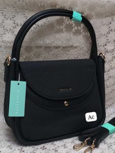 MISS ALITA Black Shoulder Bag