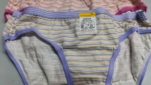 Striped Cotton Panties (Set of 3)