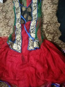 Kids Anarkali Long Suit