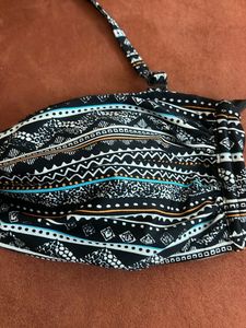 Boho Print Bandeau Bikini Top
