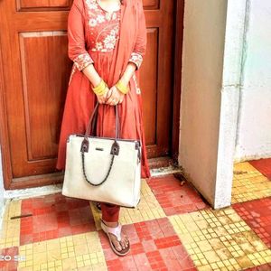 Cotton kurti with dupatta