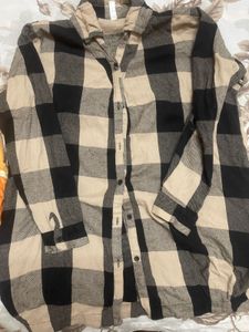 Women's Plaid Flannel Shirt