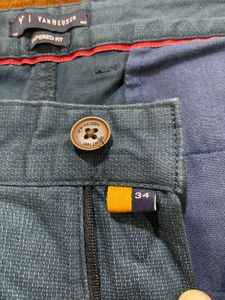 Van Heusen Tapered Fit Stretchable Trouser