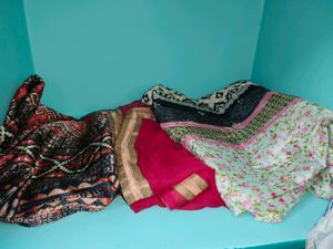 3 Different Types Of Dupattas Combo