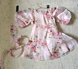 Floral Dress 4-6 yrs