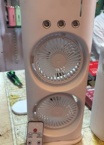 Dual Fan Tower Air Conditioner with Remote
