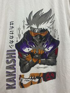 Kakashi Backprint Graphic Tee - Anime Inspired