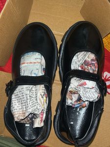 Stylish Black Mary Jane Shoes