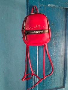 Fancy Red Colour Bag