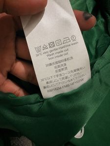 🔥 Louis Vuitton (LV) Green &amp; White Varsity Jacket