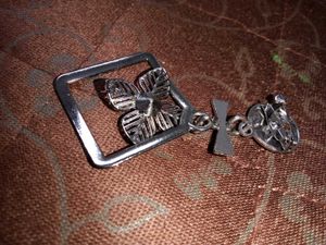 Vintage Flower Charm Pendant