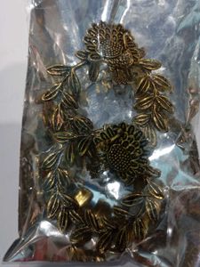 Peacock Design Stud Earrings