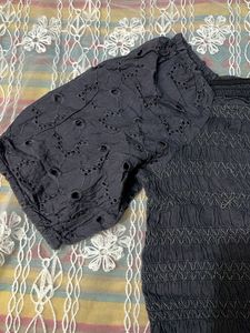 Chic Smocked Puff Sleeve Top