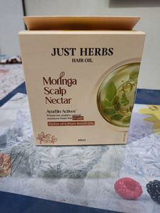 Just Herbs Moringa Scalp Nectar Hair Oil