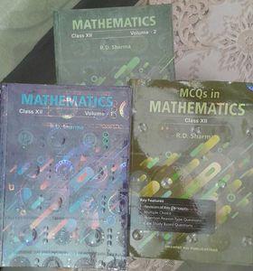 R.D. Sharma Mathematics Class XII Books