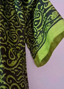 Green&amp;black Kurta set(kurti, pant, duppata)