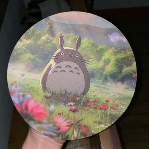 "My Neighbor Totoro" Circular Mouse Pad Anime