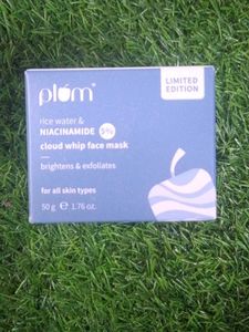 Plum Rice Water & Niacinamide 5%Cloud Whip Mask