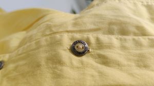 Versace Cinched Waist Top