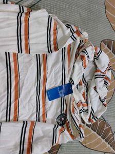 Striped Hoodie Sweatshirt