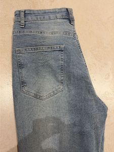 Light Wash Flared Jeans y2k