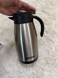 Borosil Teapot 1000ml Stainless Steel