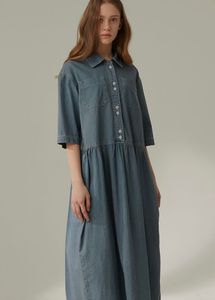 Denim Shirt Dress
