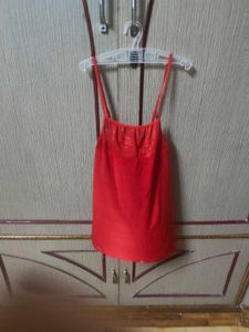 Elegant Red Nightgown
