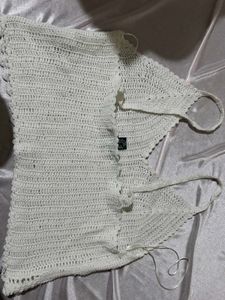 Crocheted Halter Top