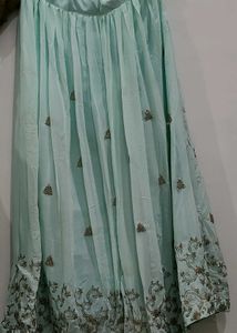 Elegant Embroidered Ethnic Gown