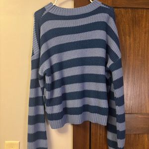 Cozy Striped Knit Sweater