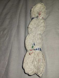 Cream Lace Trim Fabric Roll