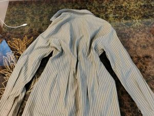 Striped Button-Down Shirt
