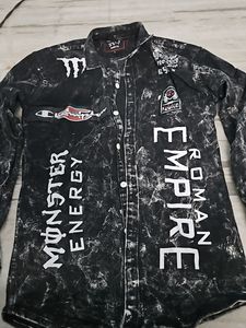 Black Partywear Shirt