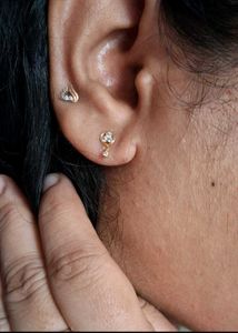 New 18crt Real gold earrings