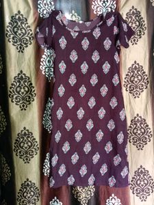 Patterned Casual Day Dress