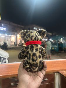 Leopard Print Teddy Bear